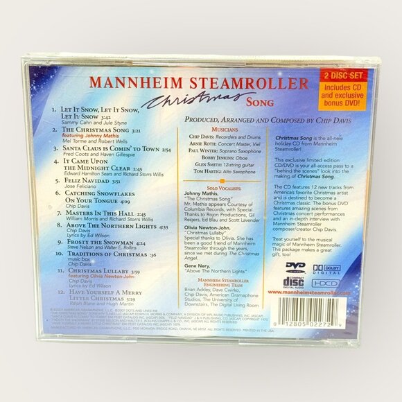 Mannheim Steamroller Christmas Song By Chip Davis 2-Disc Set Limited Edition - Picture 2 of 2